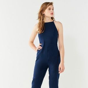 Urban outfitters blue linen jumper